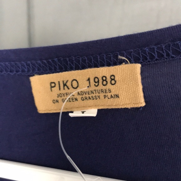 Royal blue Piko shirt - Picture 3 of 6